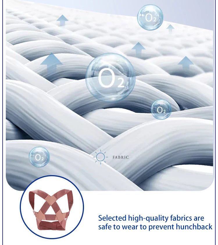 Chest Posture Corrector Invisible Body Shaper Women Adjustable Elastic Back Support Belt Shoulder Brace Body Shaper Corset