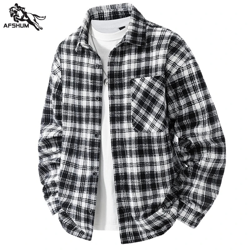 Jacket Mens Spring autumn New men jacket Flip collar stripes Jackets Youth casual coat Men's business coats Size M-4XL 5XL 6XL 7