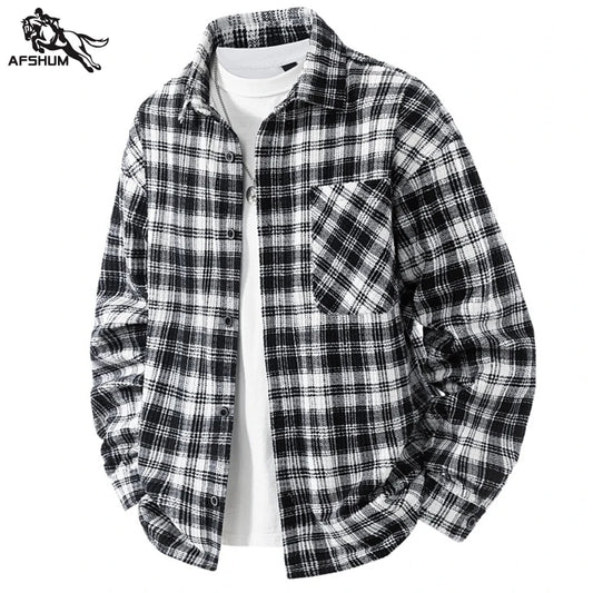 Jacket Mens Spring autumn New men jacket Flip collar stripes Jackets Youth casual coat Men's business coats Size M-4XL 5XL 6XL 7