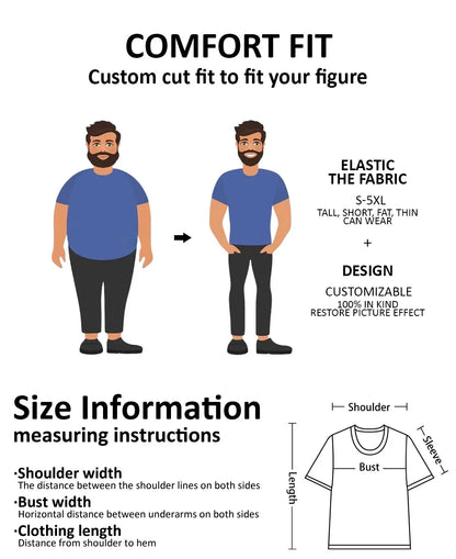2025 New Men's Summer Short Clothes Sleeved Lapel 3D Digital Printed Striped Polo Shirt Men's Business Casual Top Clothes