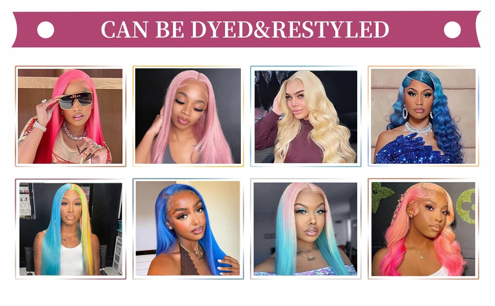 13x6 Hd Transparent Lace Frontal Wig Human Hair 30 Inch Blonde Straight Lace Front Wigs Human Hair 613 Bone Straight Colored Wig