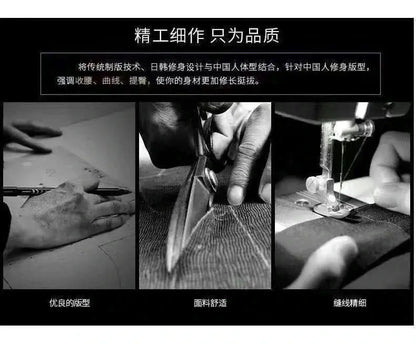 Men Casual Long Sleeve Striped Collar Polo Shirt Loose Fit Spring Autumn Top