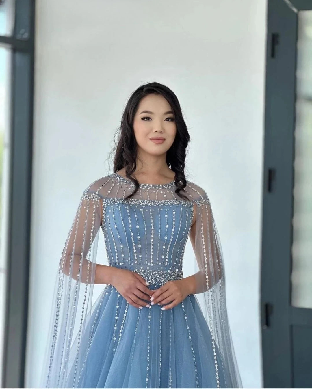 Dubai Evening Dress for Luxury Wedding Party Dress Women Elegant Luxury Customized Prom Party Cocktail Evening Long Dresses 2025