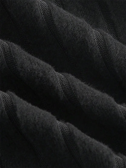 Women Flare Long Sleeve Mock Neck Rib-knit Crop Top Cropped Blouse Spring Fall 2024 Casual Slim Fit T-shirt Tees Y2K Clothes