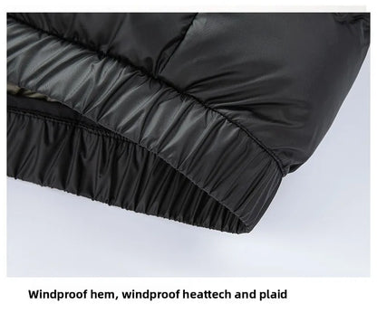 Top Grade Graphene Warmth Technology Men's New Winter Parka Jacket Windbreaker Diamond Quilted Bubble Puffer Coats