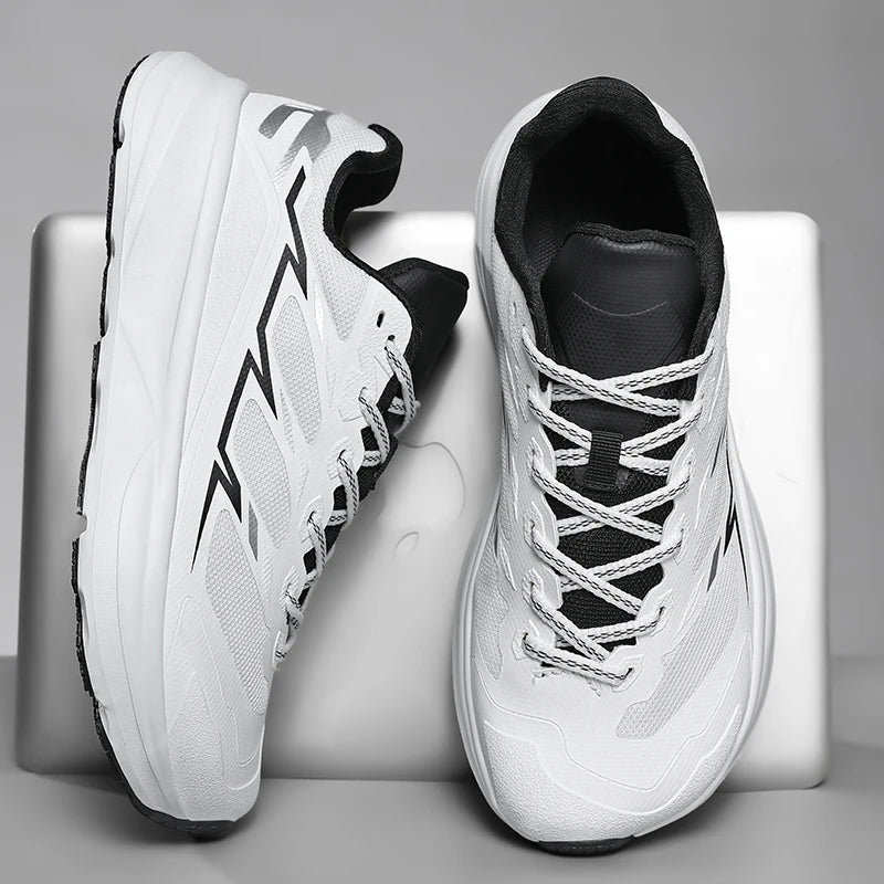 Wide Toe Men Running Sneakers Minimalist Barefoot Shoes Lightweight Breathable Zero Soles Outdoor Man Casual Walking Sport Shoes