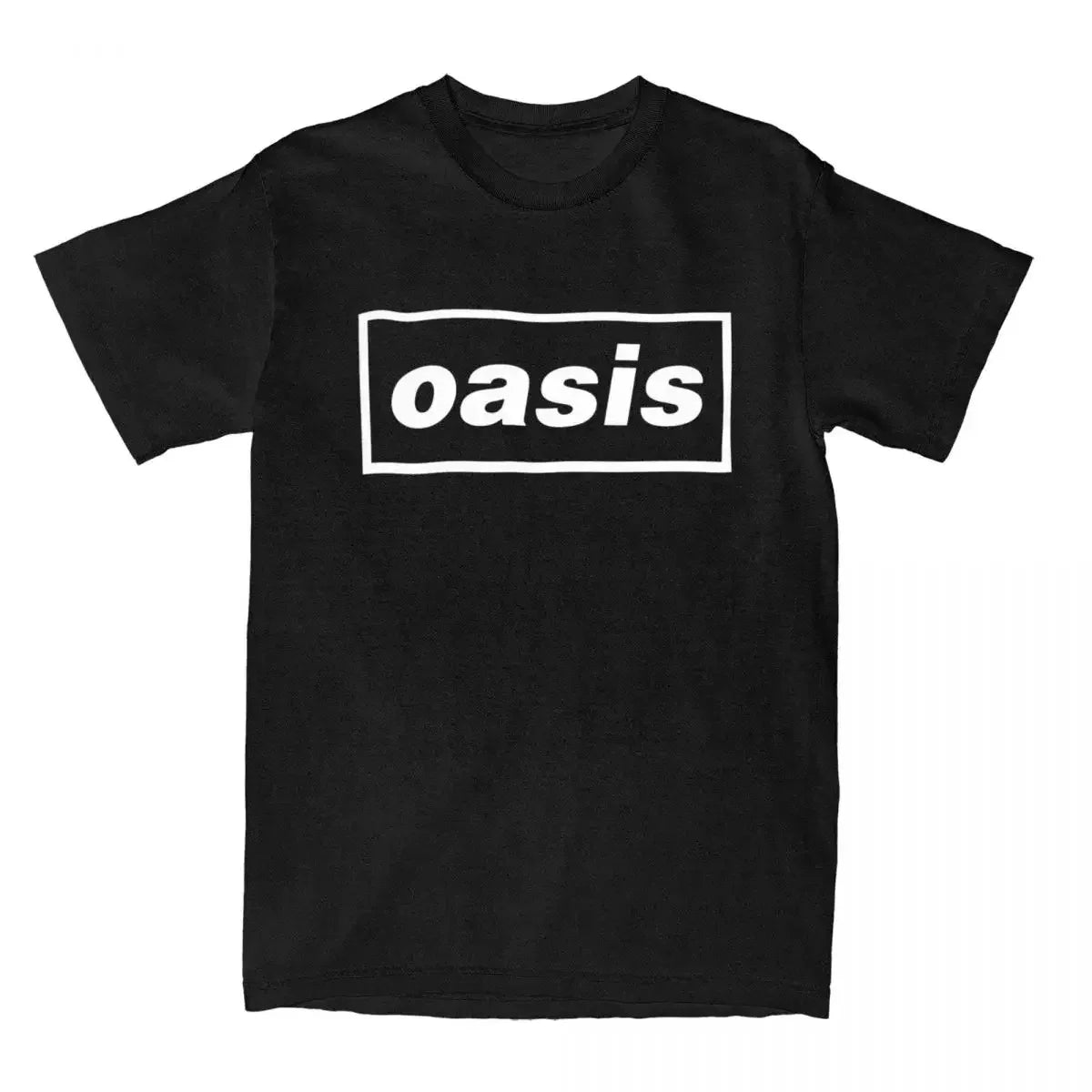O-Oasis Rock Band T-Shirts for Men Women British Music Albums Vintage Tees Crew Neck Short Sleeve T Shirt Clothing Tops