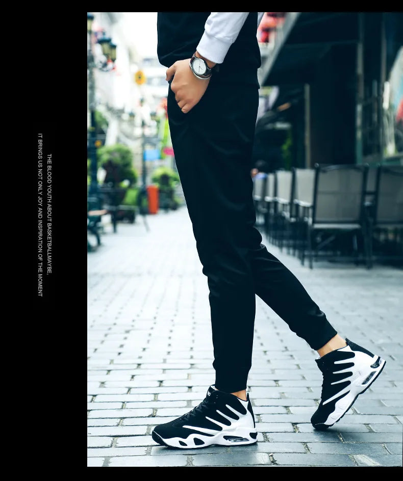 High Top Men Sneakers Fashion Breathable Running Shoes for Men Versatile Basketball Shoes Designer Men Sport Shoes Tenis Hombres