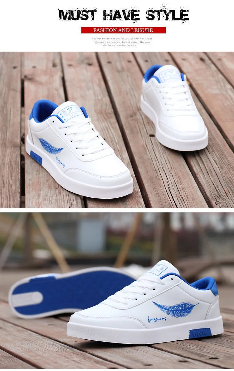 Men Sneakers Summer Shoes Men's White Shoes Sports Board Shoes Men's Fashion Shoes Zapatillas Hombre Chaussure Homme