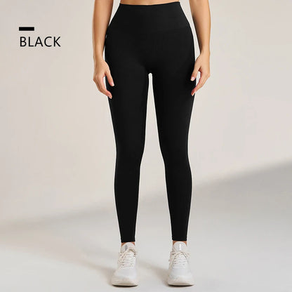 Yoga Leggings Pants Trousers Women's Quick Dry Sports Leggings High Waisted Fitness Pants Stretch Peach Butt Gym Clothing
