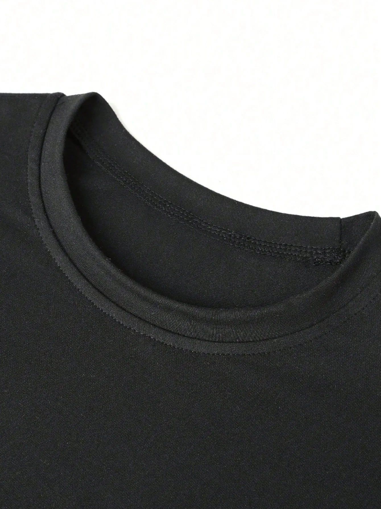 Women's summer casual plus size portrait abstract print large round neck short sleeved pocket dress