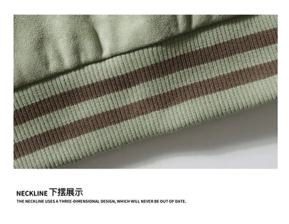 Hip Hop Men's Suede Embroidered Varsity Jacket Color Block Letter Graphic Long Sleeve Baseball Jacket Bomber Coat