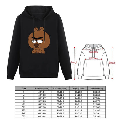 Malloy-Brickleberry-Art Short Sleeve Classic Comfort Soft Crewneck Hoodie autumn new products man hoodie