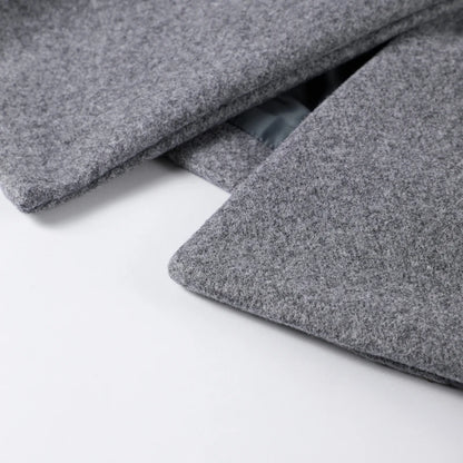 Solid Warm Elegant Women Coat Turn-down Collar Long Sleeve Jacket Casual Winter Autumn Long Outerwears Lady Fashion Loose Coats