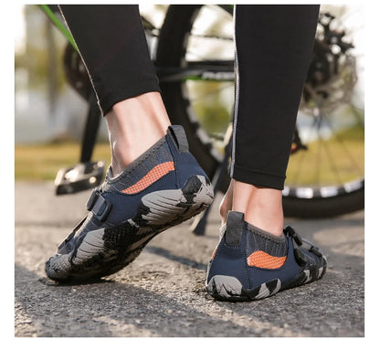 Men Women Elastic Beach Barefoot Seaside Aqua Shoe Quick-Dry Breathable Surf Wading Shoe Non Slip Upstream Swimming Water Shoe