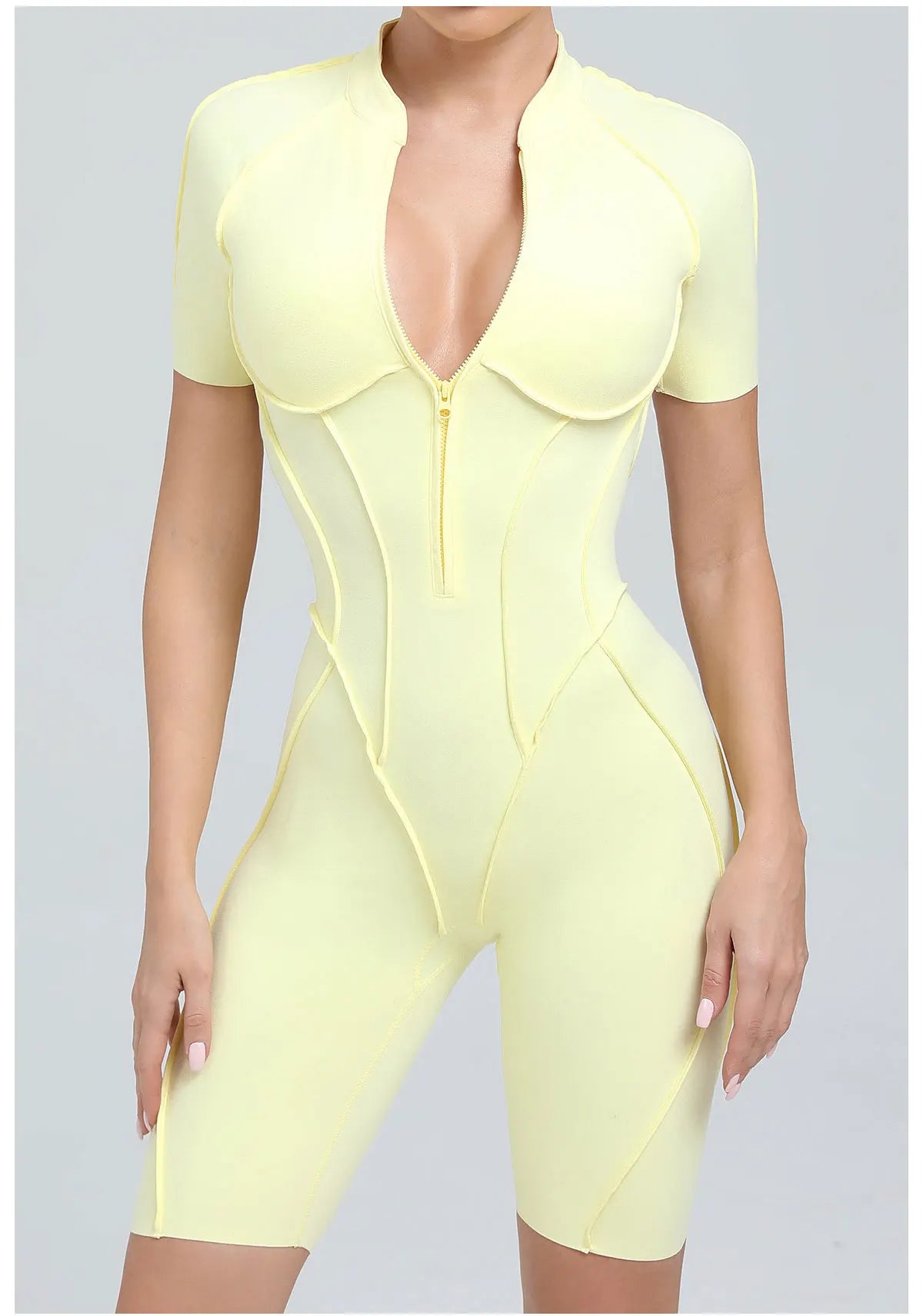 Gym Romper Women's Sports Jumpsuit Yoga Set Fitness Combination Lift Buttocks Bare Back High Elasticity Gym Sexy Sports Jumpsuit