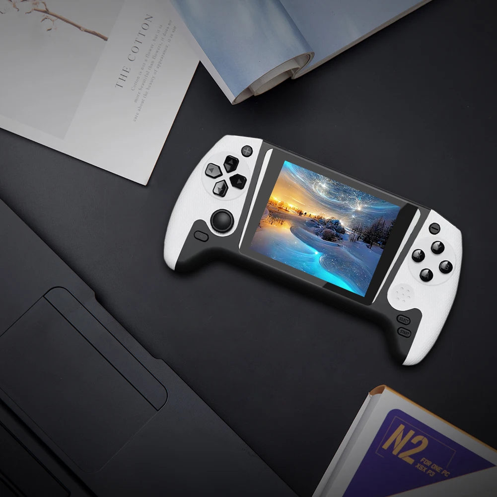 Retro Handheld Game Console 3.5inch LCD Screen Built-in 500 Games Gaming Console 1200mAh Nostalgic Game Console for Kids Adults