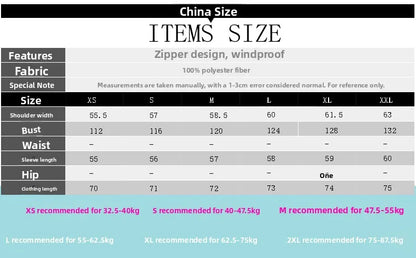 Loose Women's Cotton Jaet Bread Sle Lazy Faion Student Zipper Closure ort Length Regular Sve Long Sve Coat