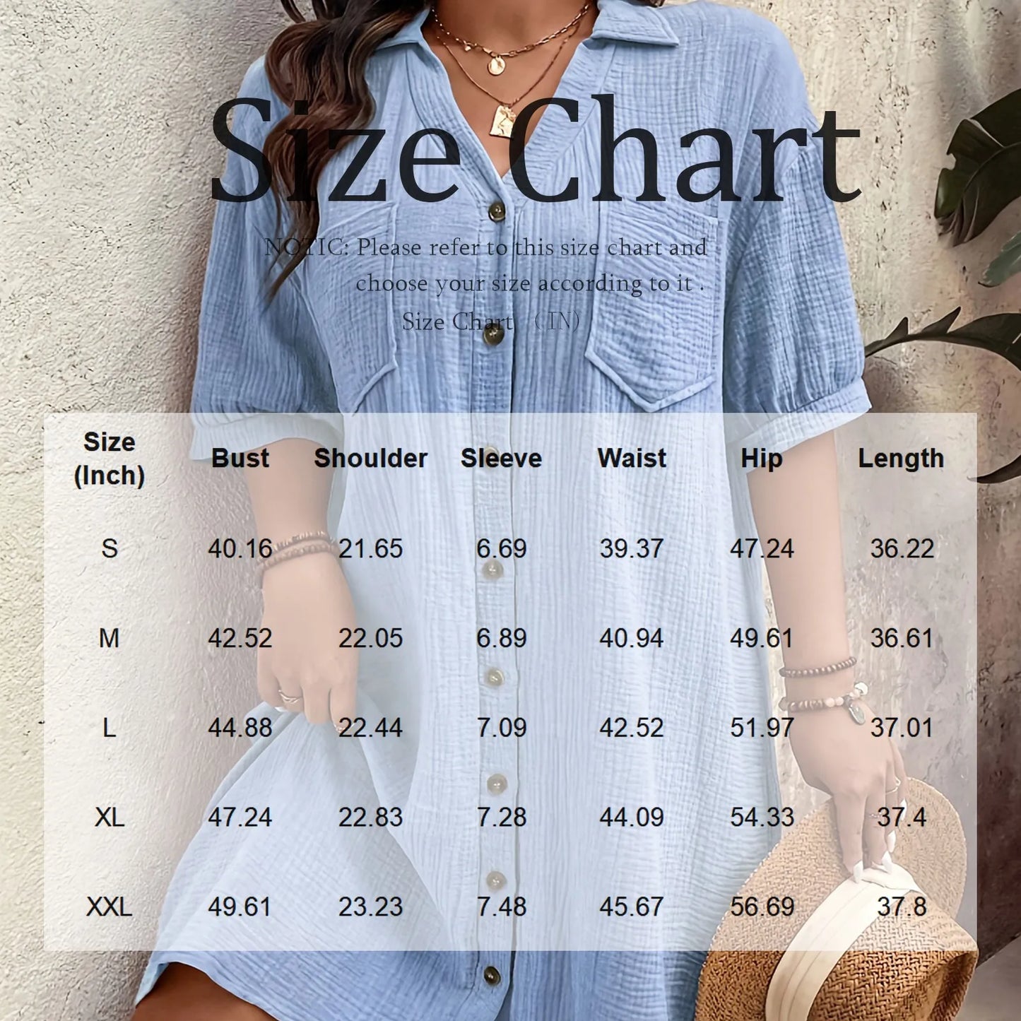 New Women'S Fashion Casual Solid Color Buttoned Mid-Length Short Sleeve Loose Dress Vestidos Para Mujer Ropa De Mujer 신상원피스