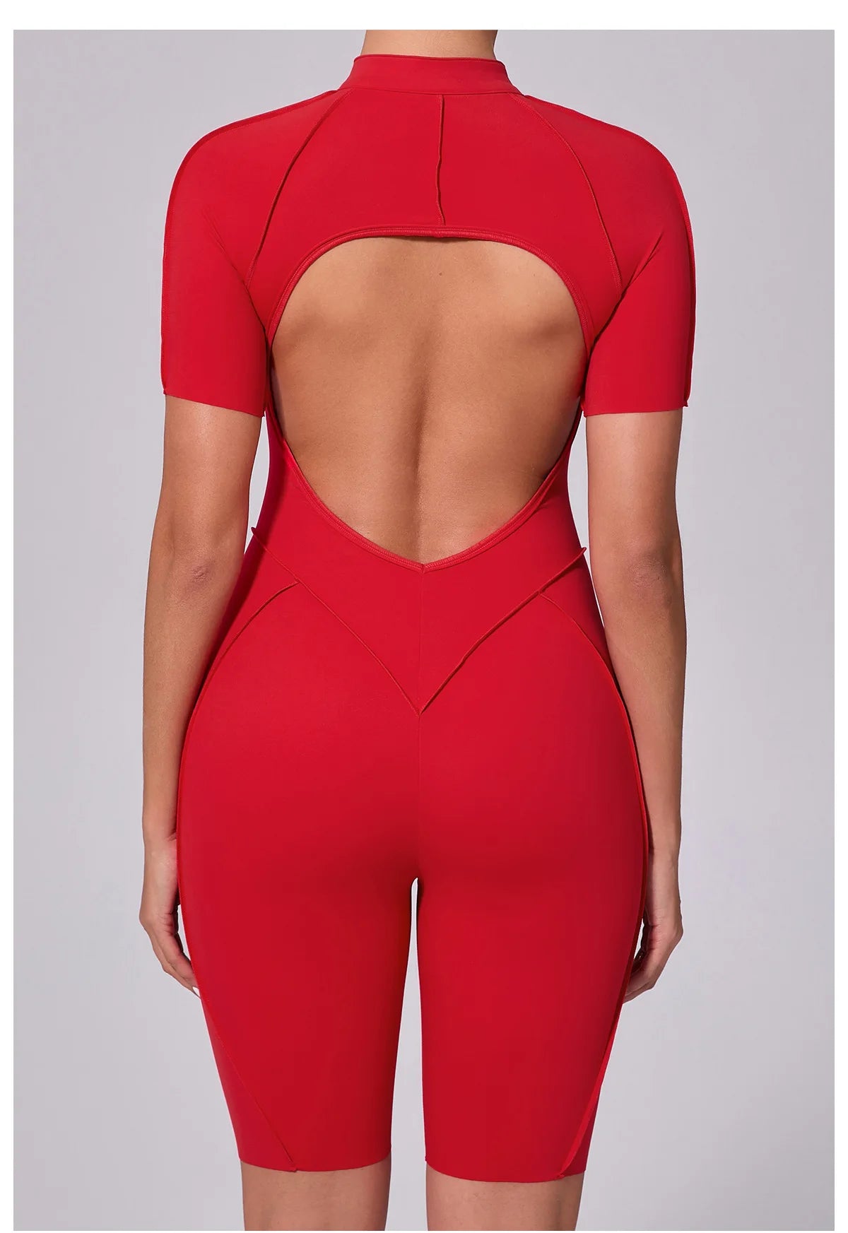 Gym Romper Women's Sports Jumpsuit Yoga Set Fitness Combination Lift Buttocks Bare Back High Elasticity Gym Sexy Sports Jumpsuit