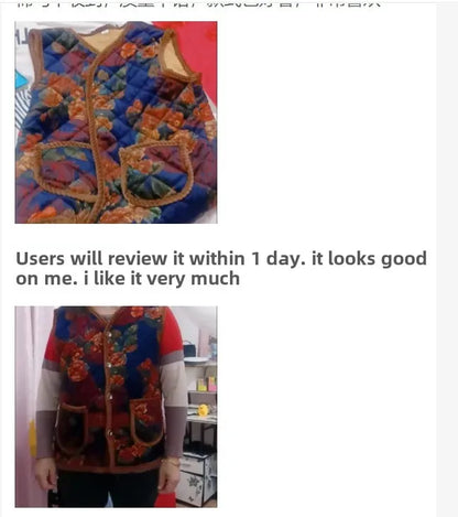 Fashionable Integrated Women's Vest Double Layer Flocking Vest Autumn/Winter Style Jacket Crew Neck Design For All Seasons