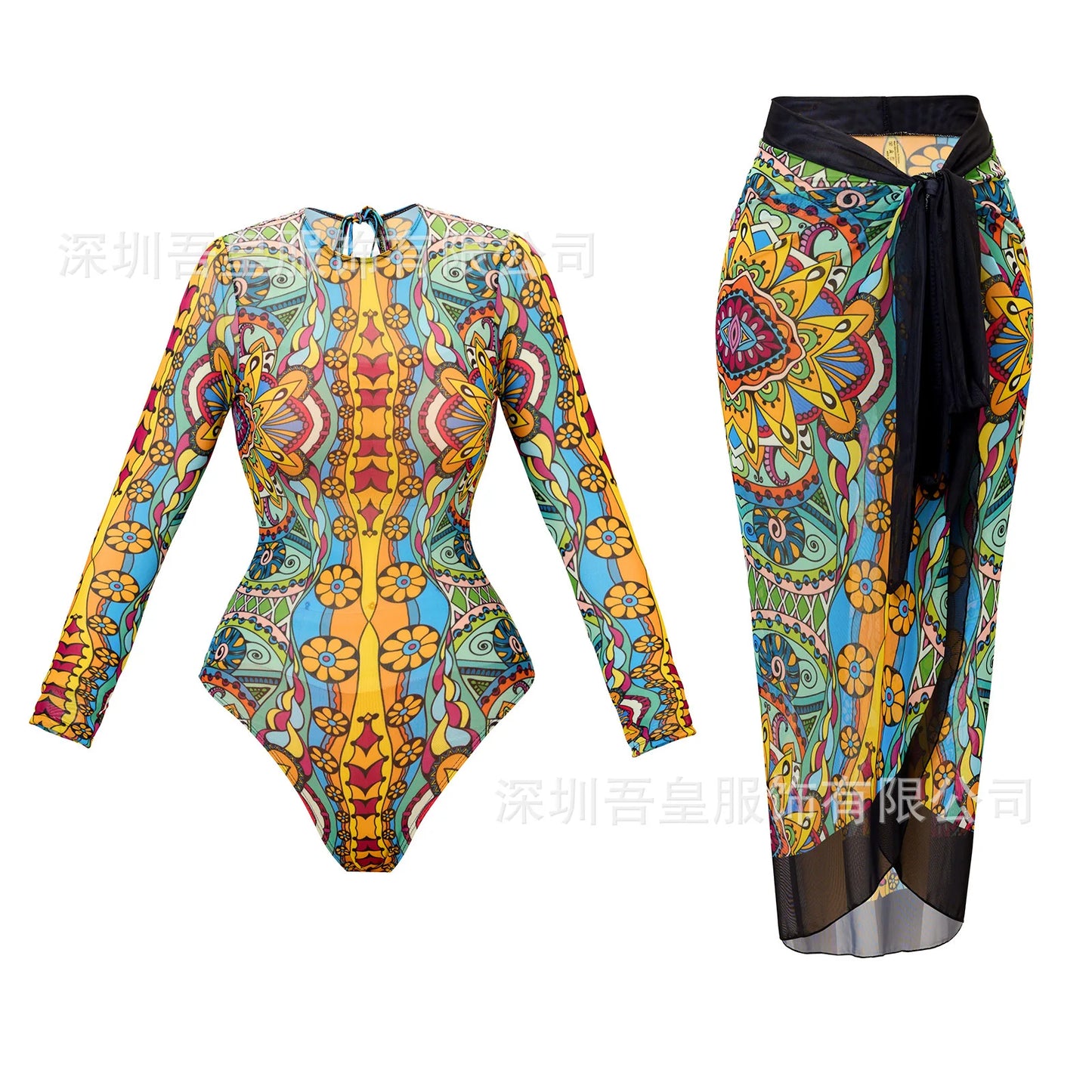 Russian Swimsuits Women One-piece Bikini Quick Drying Купальник Sunscreen 2025 European American