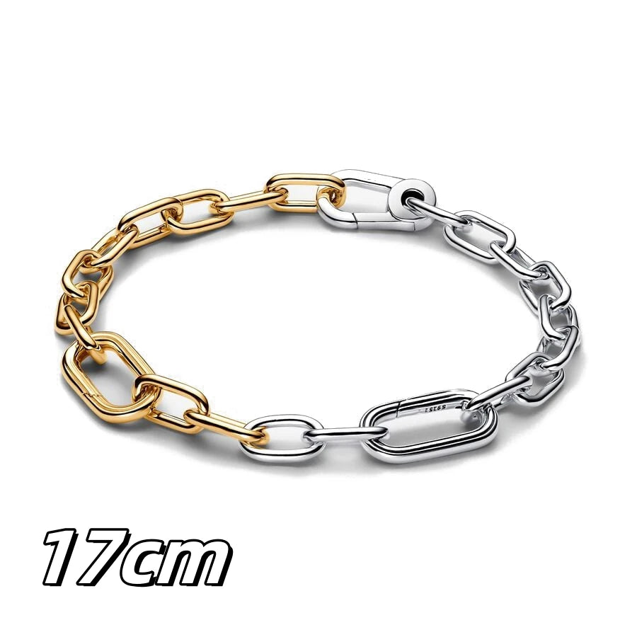 2025 New Hot Sale Original Me Dangle Charm Fit Me Bracelet For Women 925 Sterling Silver Luxury femme Bracelets Fine Jewelry