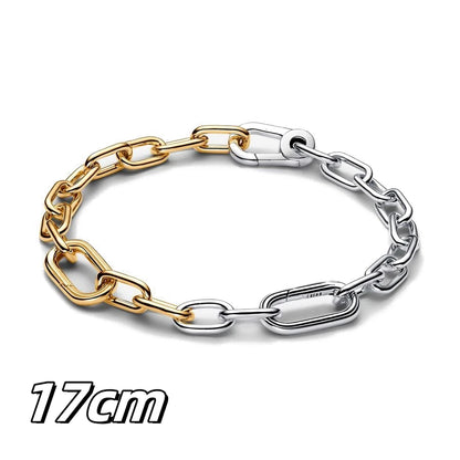 2025 New Hot Sale Original Me Dangle Charm Fit Me Bracelet For Women 925 Sterling Silver Luxury femme Bracelets Fine Jewelry