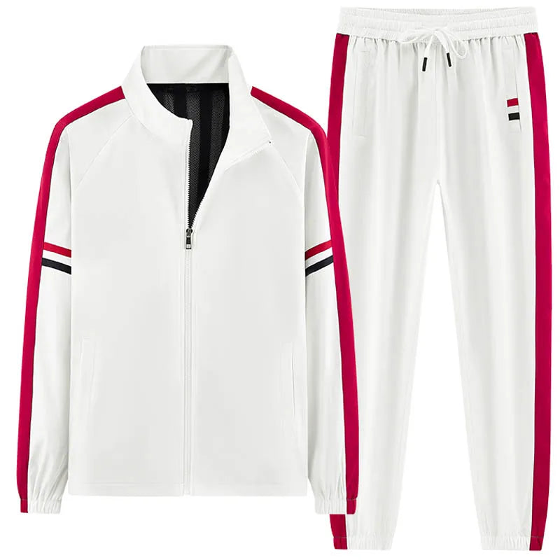 Men's Tracksuits 2 Piece Outfits Sweatsuits for Men Long Sleeve Track suits Athletic Full Zip Active Joggers Sports Running Sets