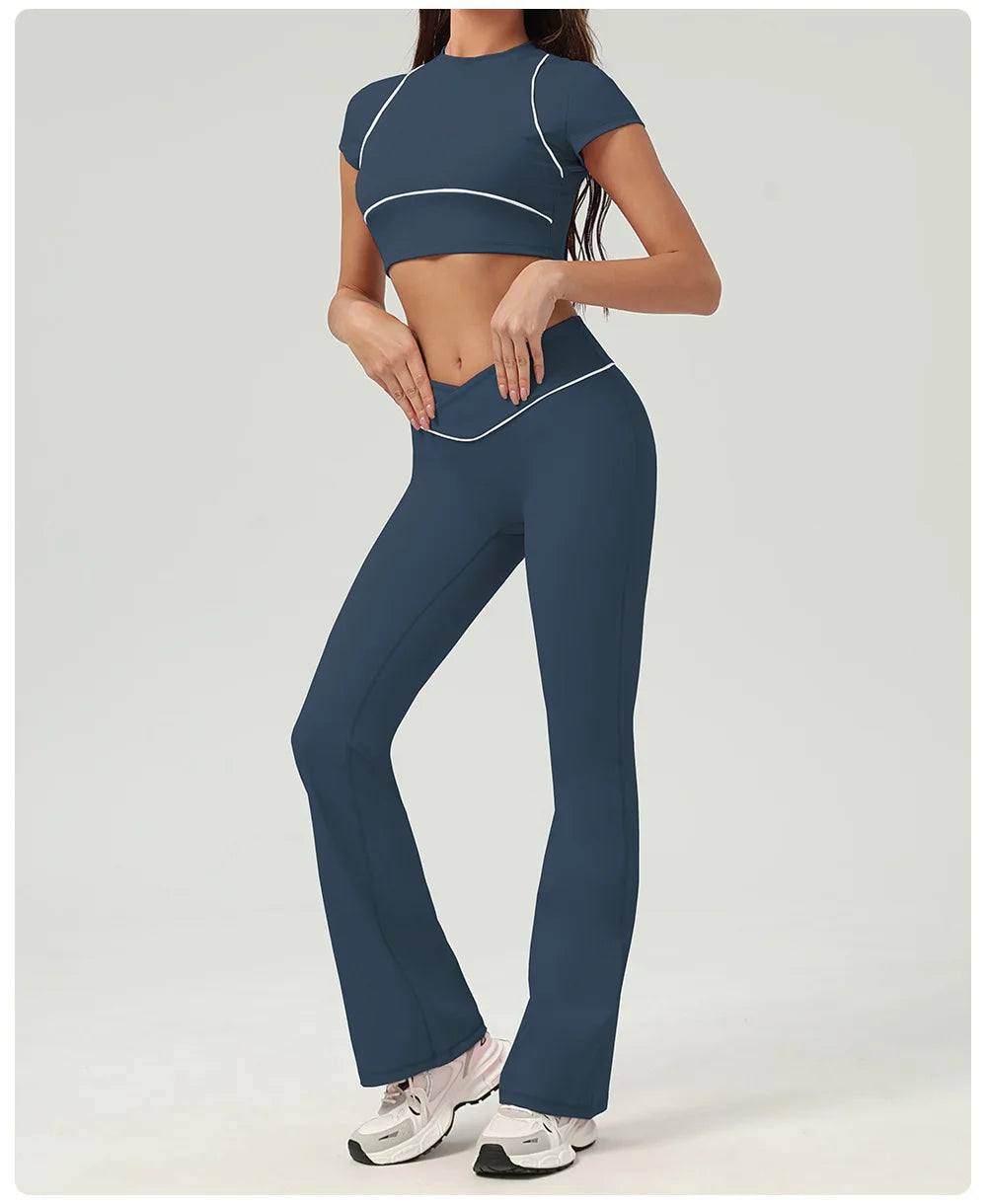 Women's Quick-Dry Tennis Skirt Sportswear Set Urban Style Yoga Training Outfit Outdoor Multi-Scene Golf Wear