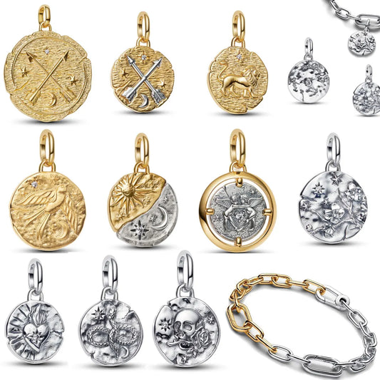 2025 New Hot Sale Original Me Dangle Charm Fit Me Bracelet For Women 925 Sterling Silver Luxury femme Bracelets Fine Jewelry