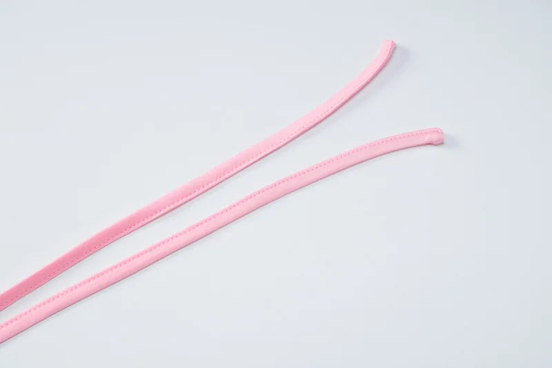 TARUXY Flower Bodycon Skirt Sets Women Slim Sexy Backless Lace Up Tops Women's Party Elegant Dress 2 Piece Womens Suits Outfits