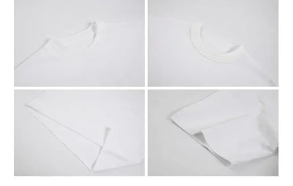 Octopus Orange Baseball Cap Cotton T-shirt - Japanese Style Pattern T-shirt - Casual Cotton Short-sleeved Round-neck T-shirt