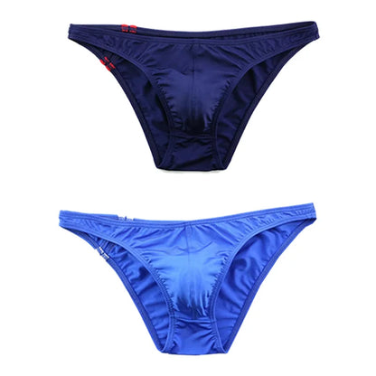 Men Swimwear Solid Swimsuit Briefs Sport Swimming Trunks U Pouch Beachwear Briefs Beach Shorts bathing suit