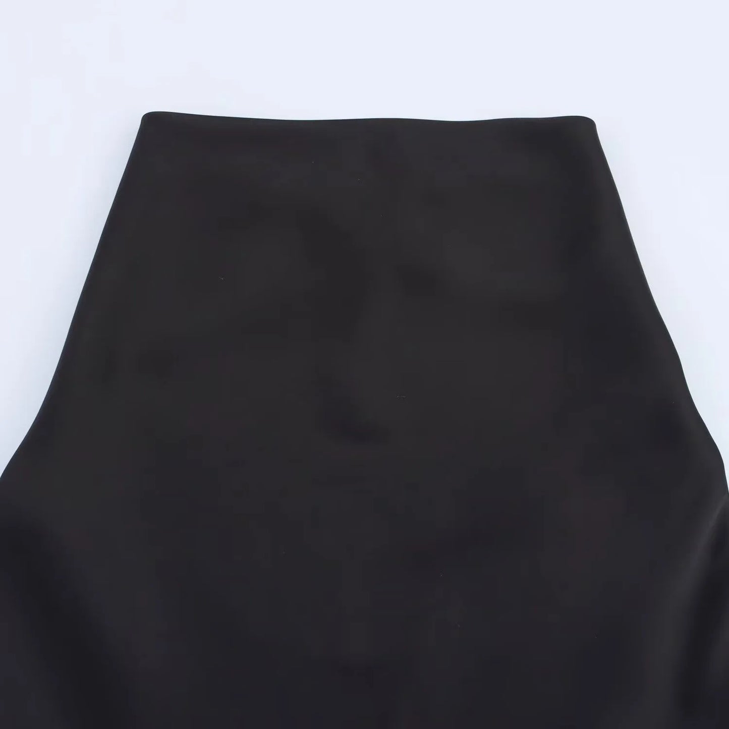 2026 Summer New Women's Clothing Simple Temperament Fashionable And Sexy Backless Silk Satin Texture Hanging Neck Dress