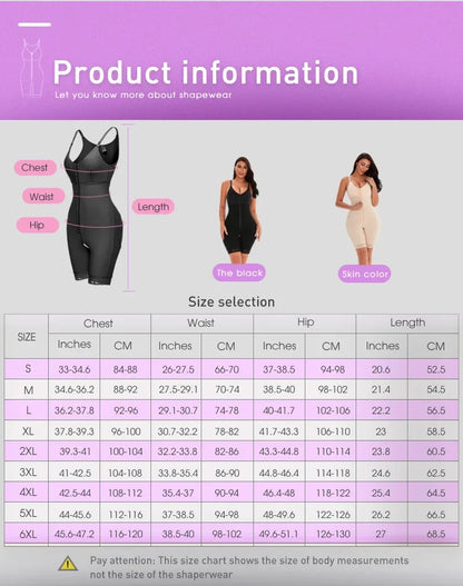 Women's Belly Tummy Control Butt Lifting Zipper Postpartum BodyShaper Fajas Colombian Double Compression Corset Waist Trainer