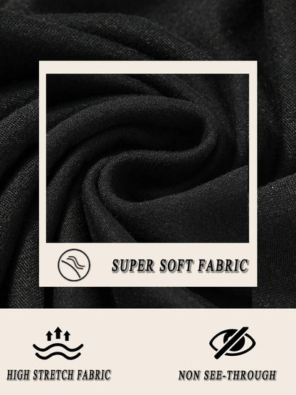 Women's Super Soft Flare Pants High Waisted Tummy Control Workout Yoga Leggings Bell Bottoms