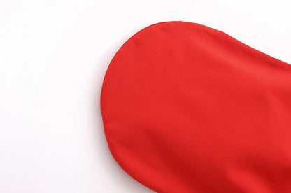 Fashion Asymmetrical Heart Shaped Crop Tops Woman New Women Vintage Sexy Sleeveless Off Shoulder Red Short Tops for Female Tops