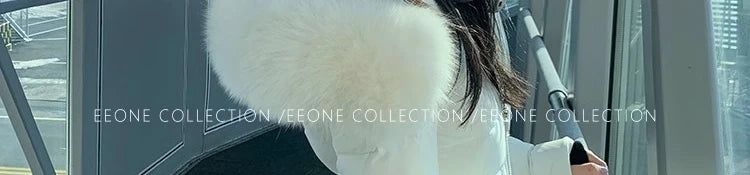 White Large Fur Collar down Jaet Women's 2025 Winter New Design Ultra Slim Lightweight Hooded White Du down Outerwear