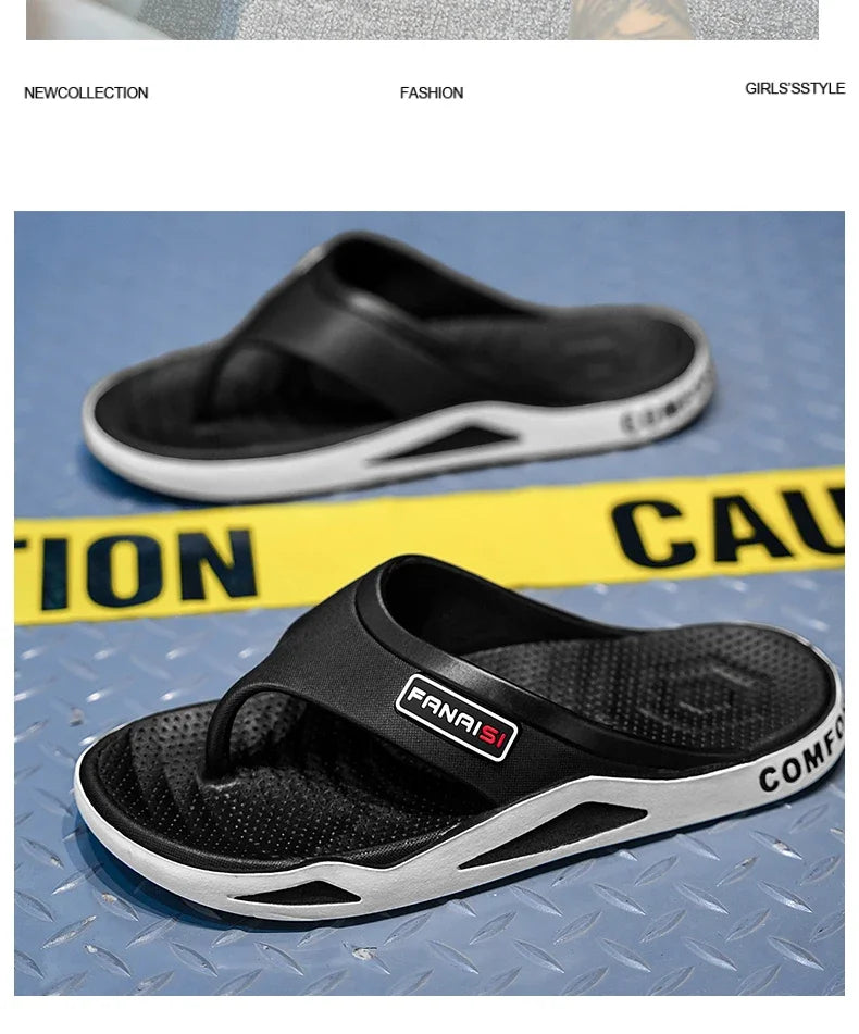 Summer Men's Flip-flops Sports Beach Sandals Men Casual Outdoor Fashion&trend Comfortable Shoes House Flip Flops Home Shoes