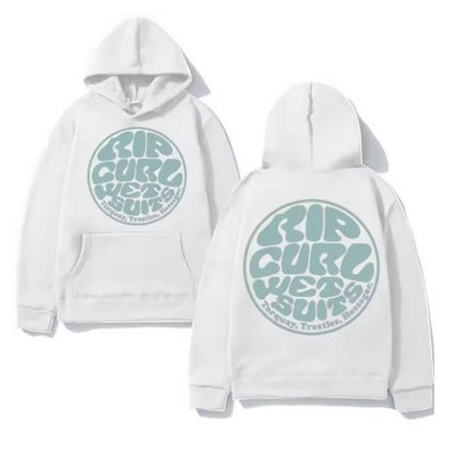 2025 Trend Rip Curl Autumn/Winter Hoodie Printed Men's Pullover Hoodie Hoodie Brand Jogger Long Sleeve Warm Sweatshirt Top