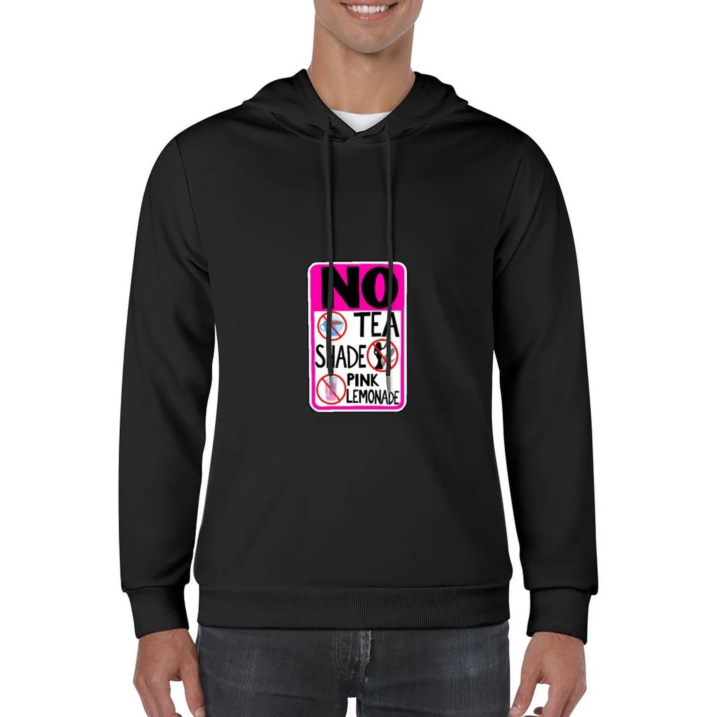 No Tea No Shade No Pink Lemonade Jasmine Masters Quote Hoodie male clothes autumn new products graphic hoodies