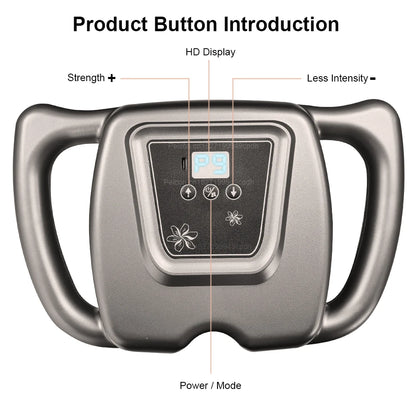 Fascia Massage Gun High frequency Body Neck Shoulder Back Waist Massager Professional Muscle Massage Machine 16-Head Fascia Gun