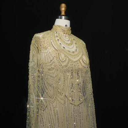 Customized Evening Dresses Luxury sexy Prom Dress Caftan Nude Wedding Formal Elegant Exquisite High Quality Party Gown for Women