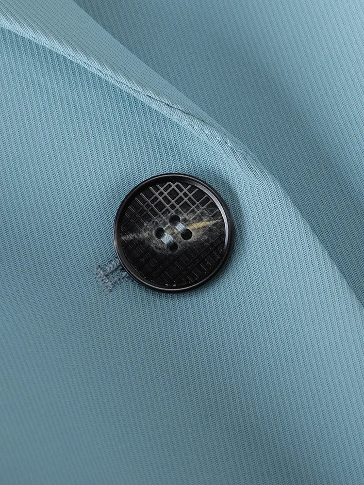 Fashion Women Casual Blazer Ladies Pink Black Blue Coffee Long Sleeve Single Button Female Jacket For Autumn Winter