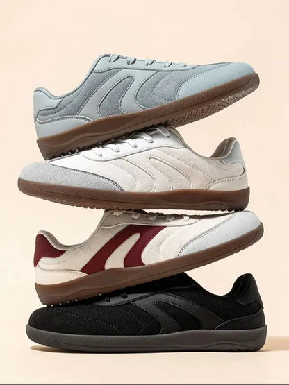 HOBIBEAR Barefoot Wide Toe Sneakers Unisex Zero Drop Minimalist Canvas Shoes Non Slip Lace Up Walking Sneaker