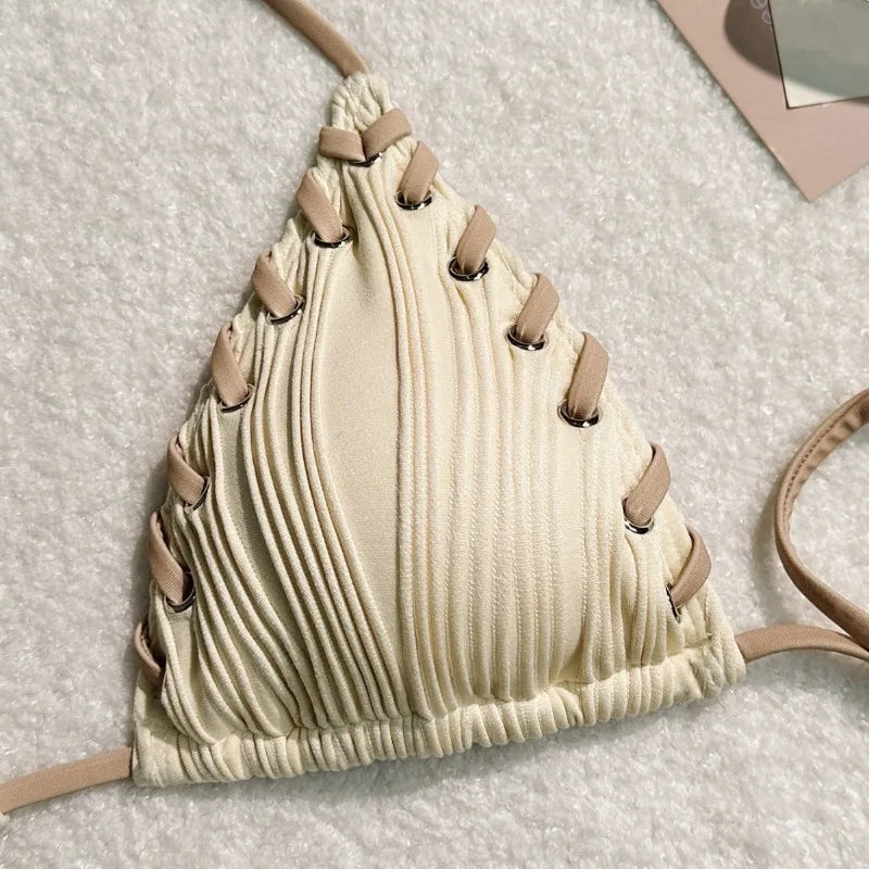 Sexy Bikinis 2025 Women's Swimwear Female Swimsuit for Swimming Wear Bathing Suits Brazilian Bikini Set Beachwear Pool Bather