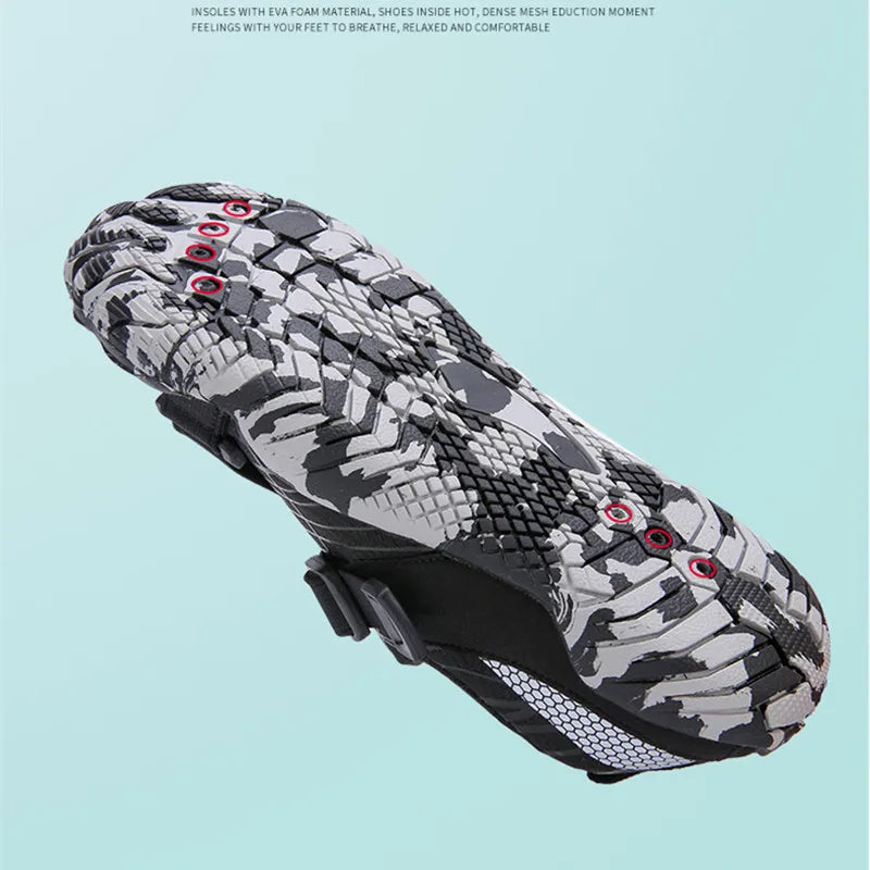 Men Women Elastic Beach Barefoot Seaside Aqua Shoe Quick-Dry Breathable Surf Wading Shoe Non Slip Upstream Swimming Water Shoe