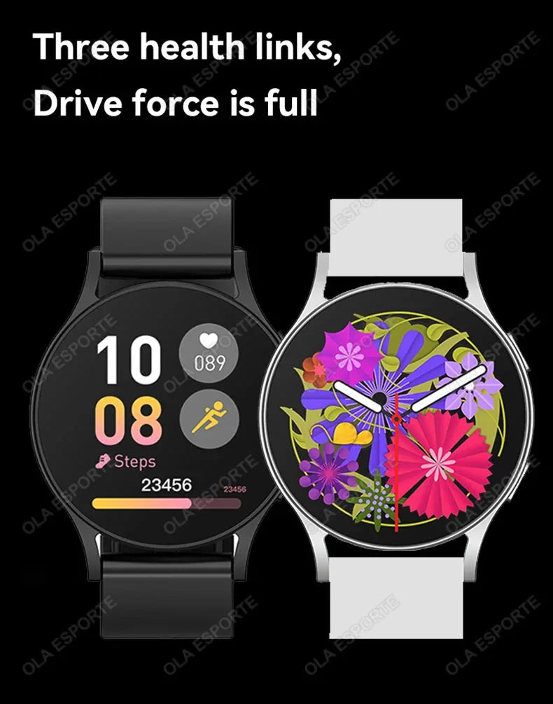 2026 New Women SmartWatch Bluetooth Call Lady Watches Sport Waterproof  Heart Rate  Sleep Smart Watch for  Women Present Gift
