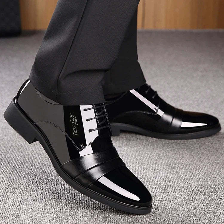 Business Dress Shoes Man Official Leather Casual Social Shoe for Men High Quality Fashion Footwear Office Elegant and Classic 39